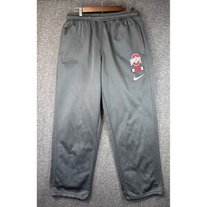 Nike Dri Fit Ohio State Buckeyes Mens Size XL Gray Athletic Pants Sweatpants EUC